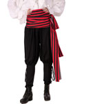 Pirate Large Sash (Stripe Fabric)