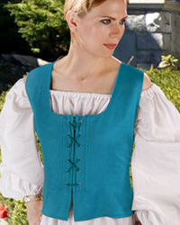 Reversible Peasant Bodice