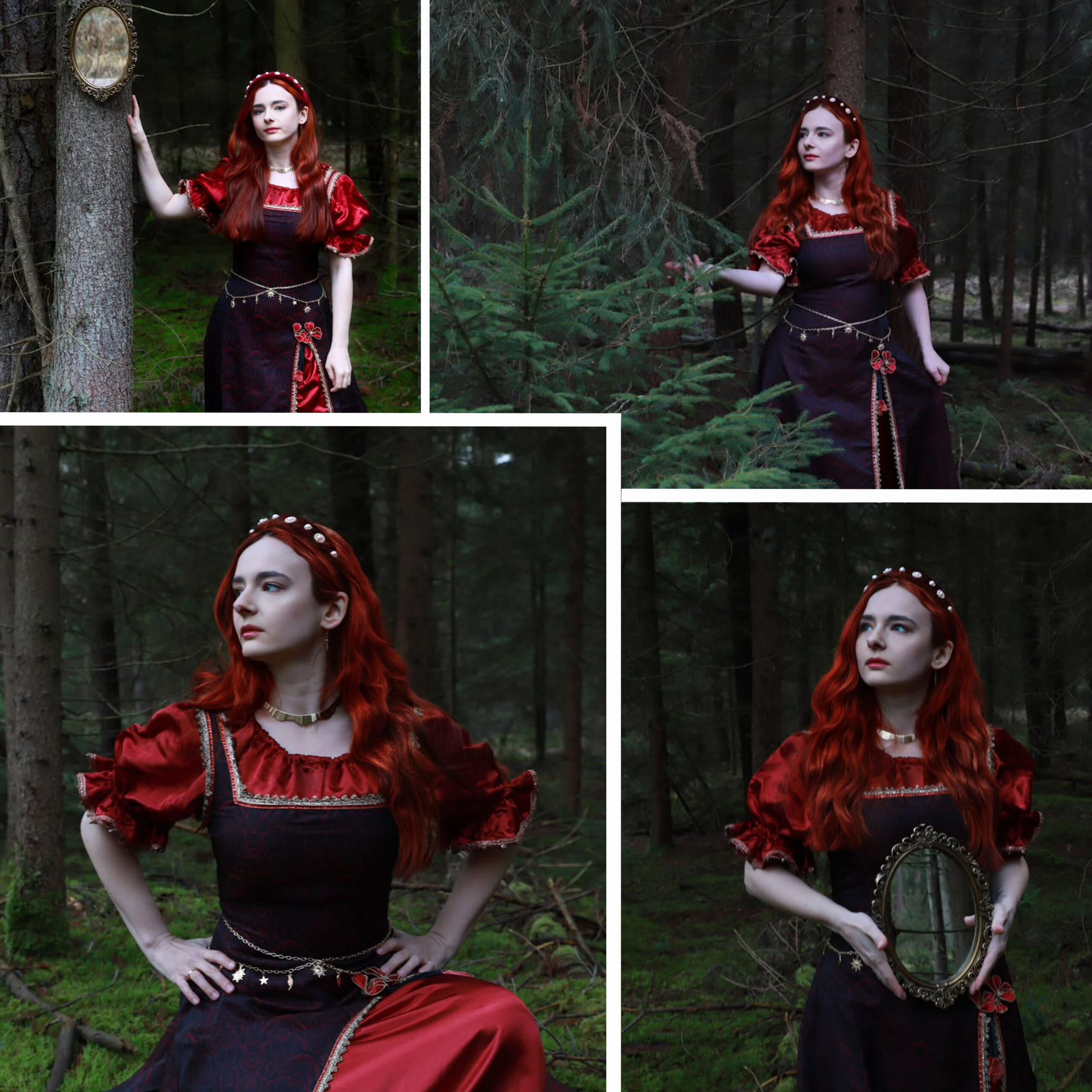 Medieval Princess Dress Renaissance Costume Gown