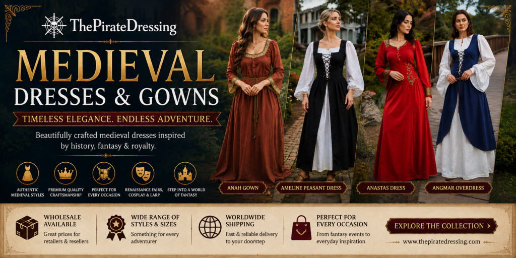 Medieval Dresses & Gowns