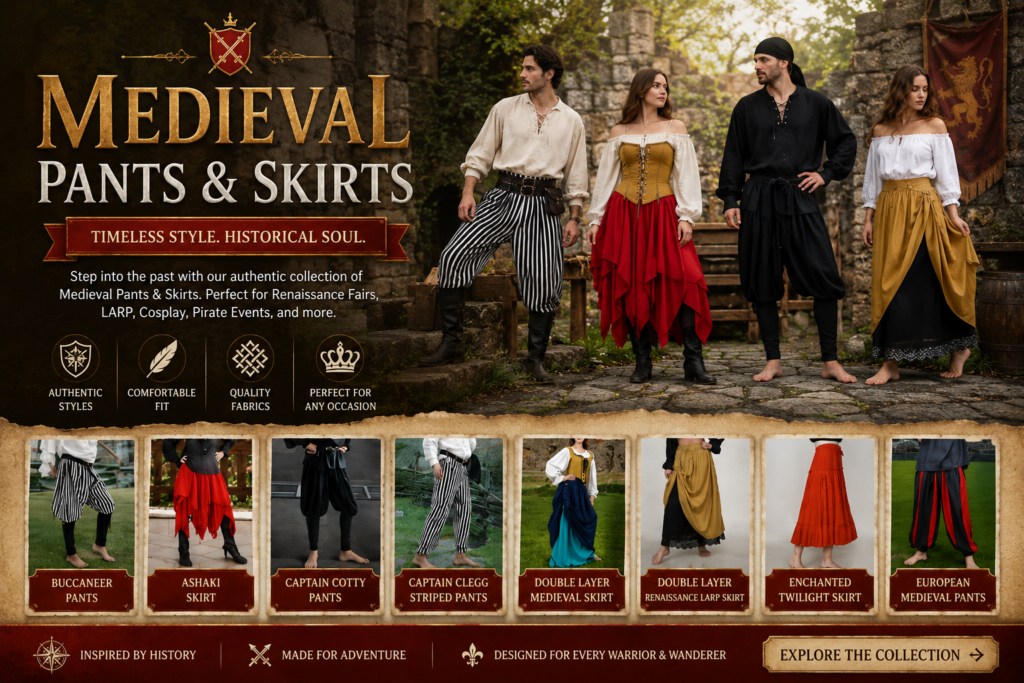 Medieval Pants & Skirts