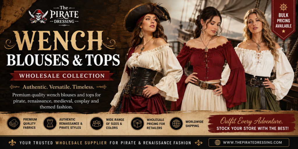wench blouses wholesale