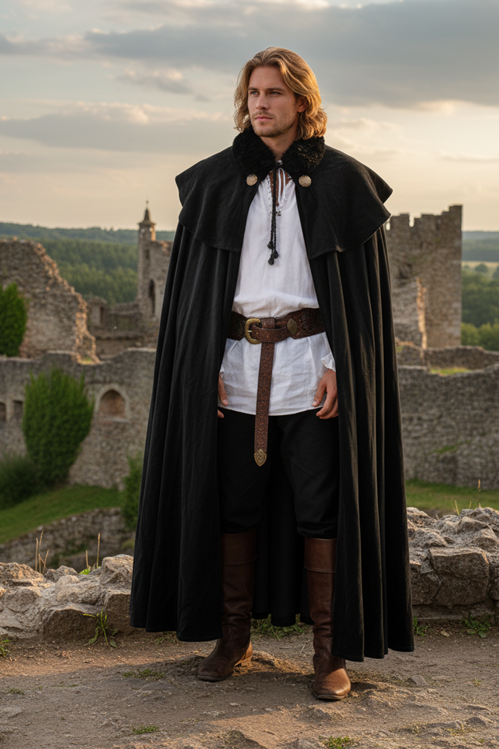 Medieval Robes and Cloaks