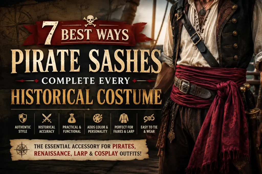 Pirate Sashes Complete Every Historical Costume