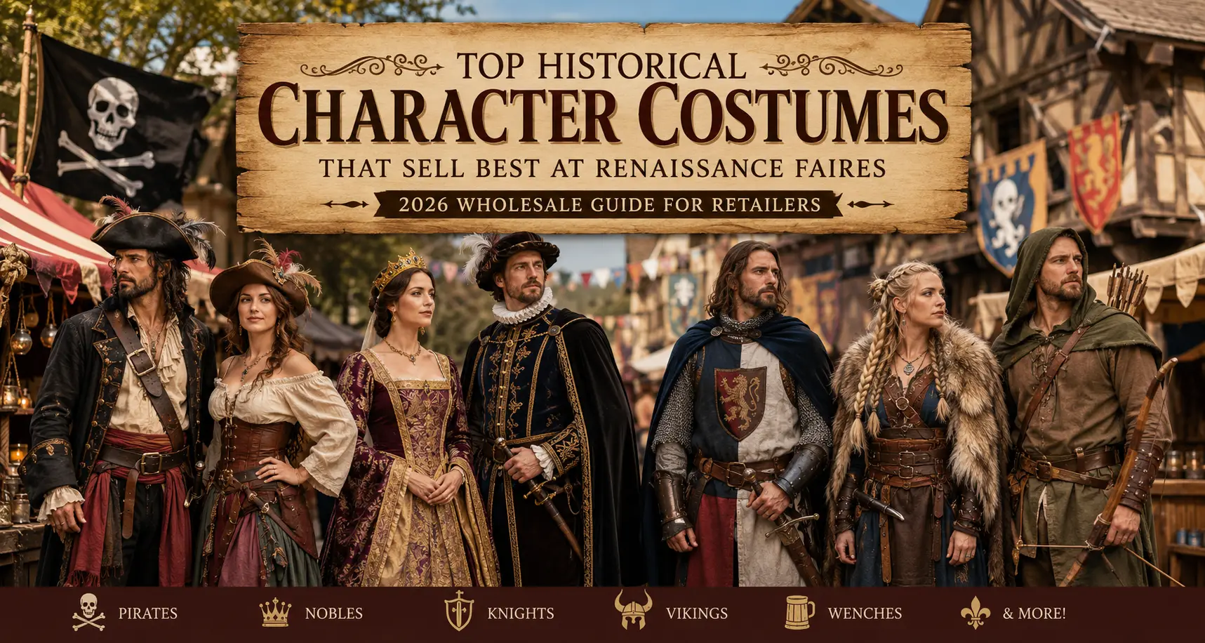 Historical Character Costumes Wholesale Guide