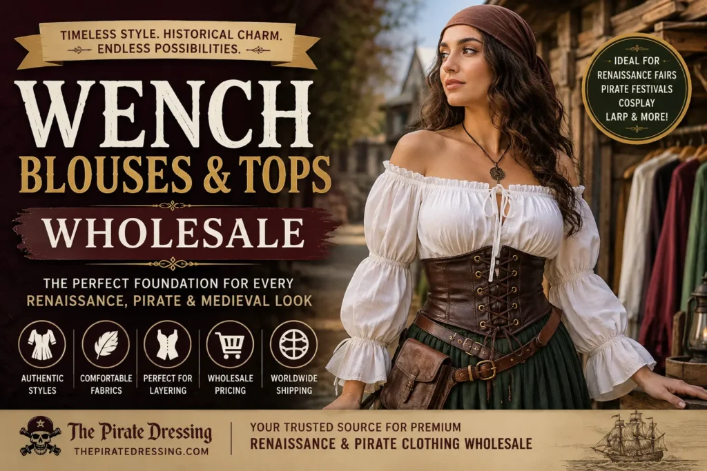 Wench Blouses & Tops Wholesale