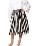 Girls Stripped Pirate Skirt
