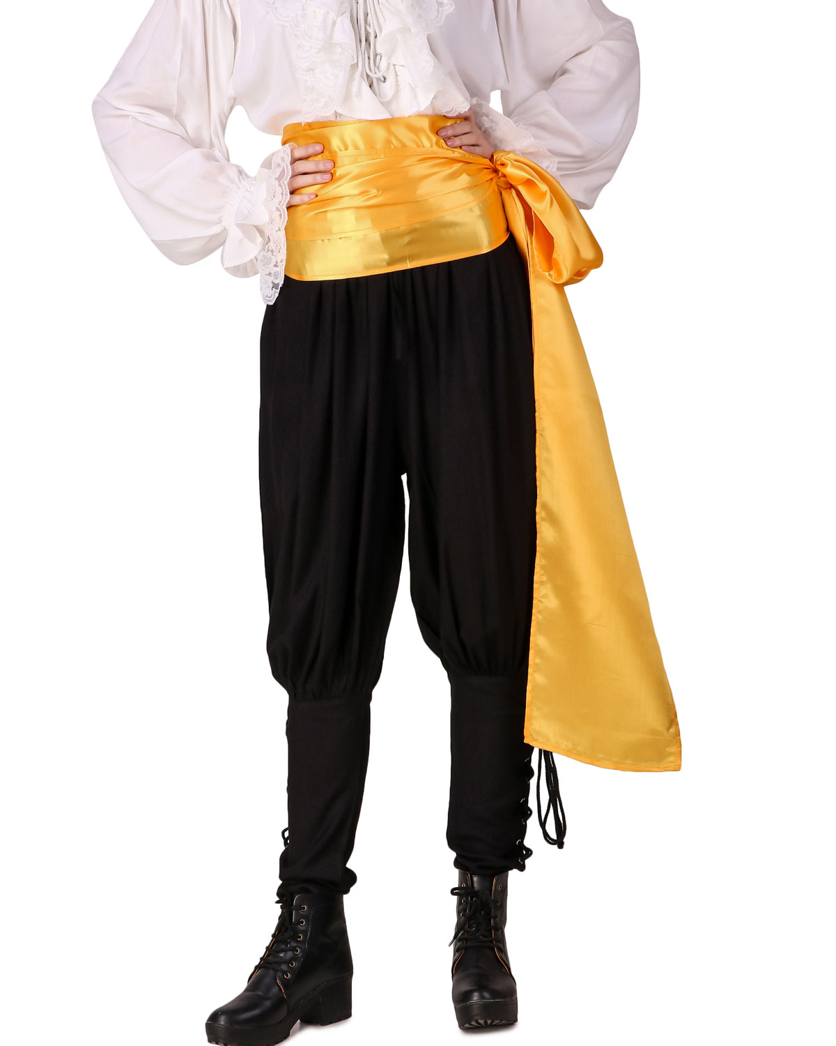 Case of 75 Pirate Large Sash (Gold) - 50% Discount (image for) Case of 75 Pirate Large Sash (Gold) - 50% Discount