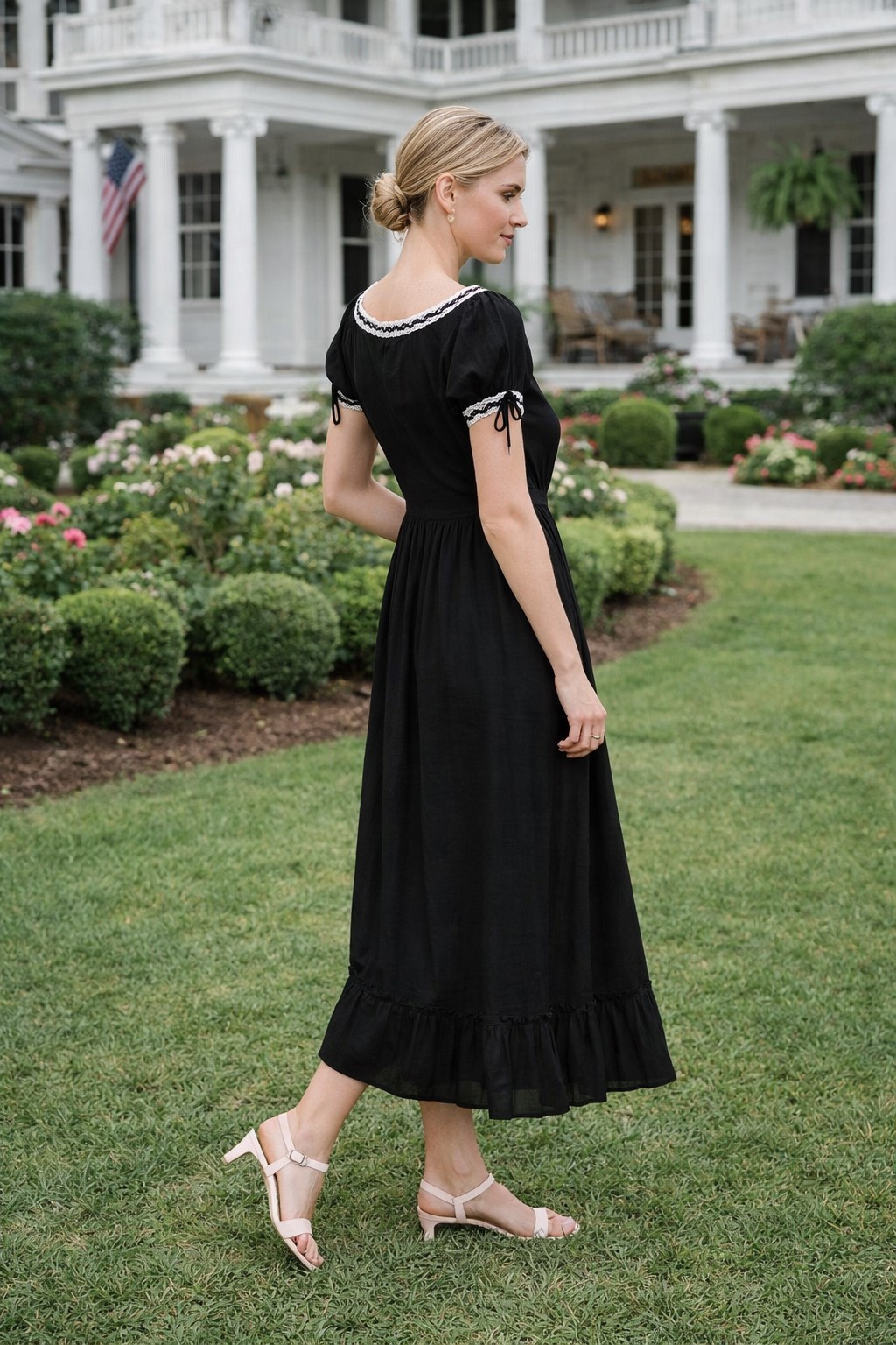 (image for) Ribbon Lace Dress