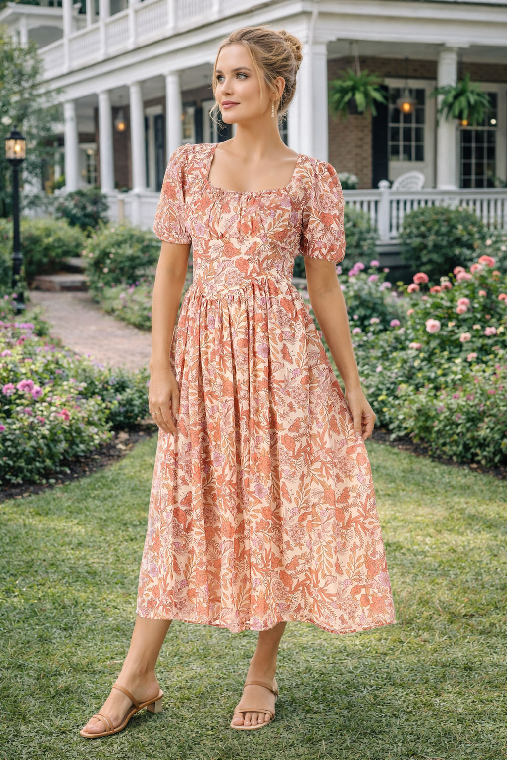 (image for) Cordelia Cottagecore Dress
