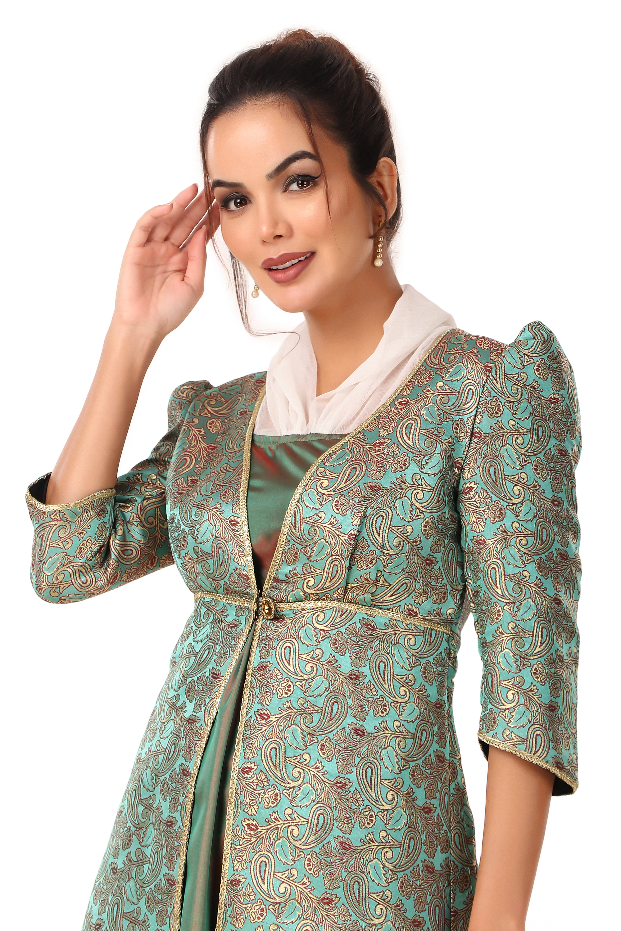 (image for) Lady Mary Dress with Net Collar