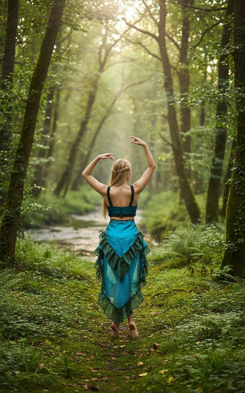 (image for) Heritage Cascade Tail Skirt