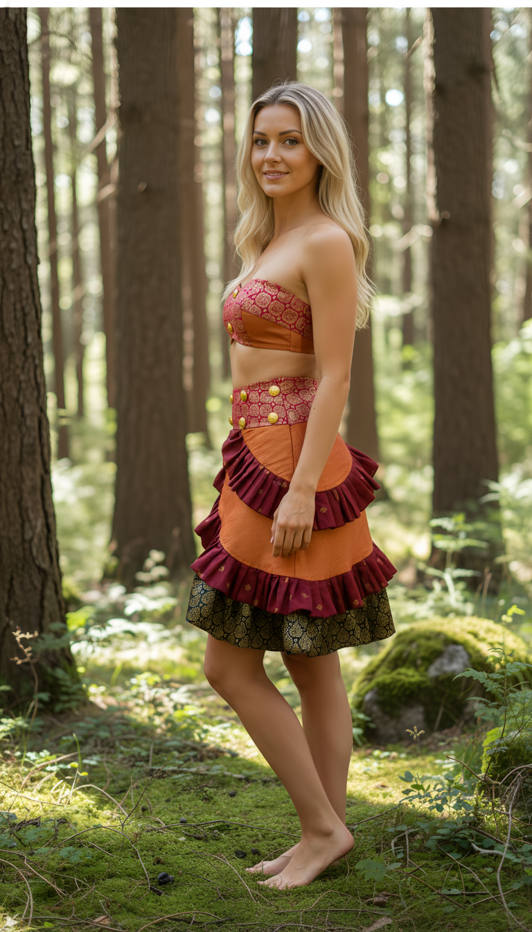 (image for) Heritage Ruffle Fusion Skirt