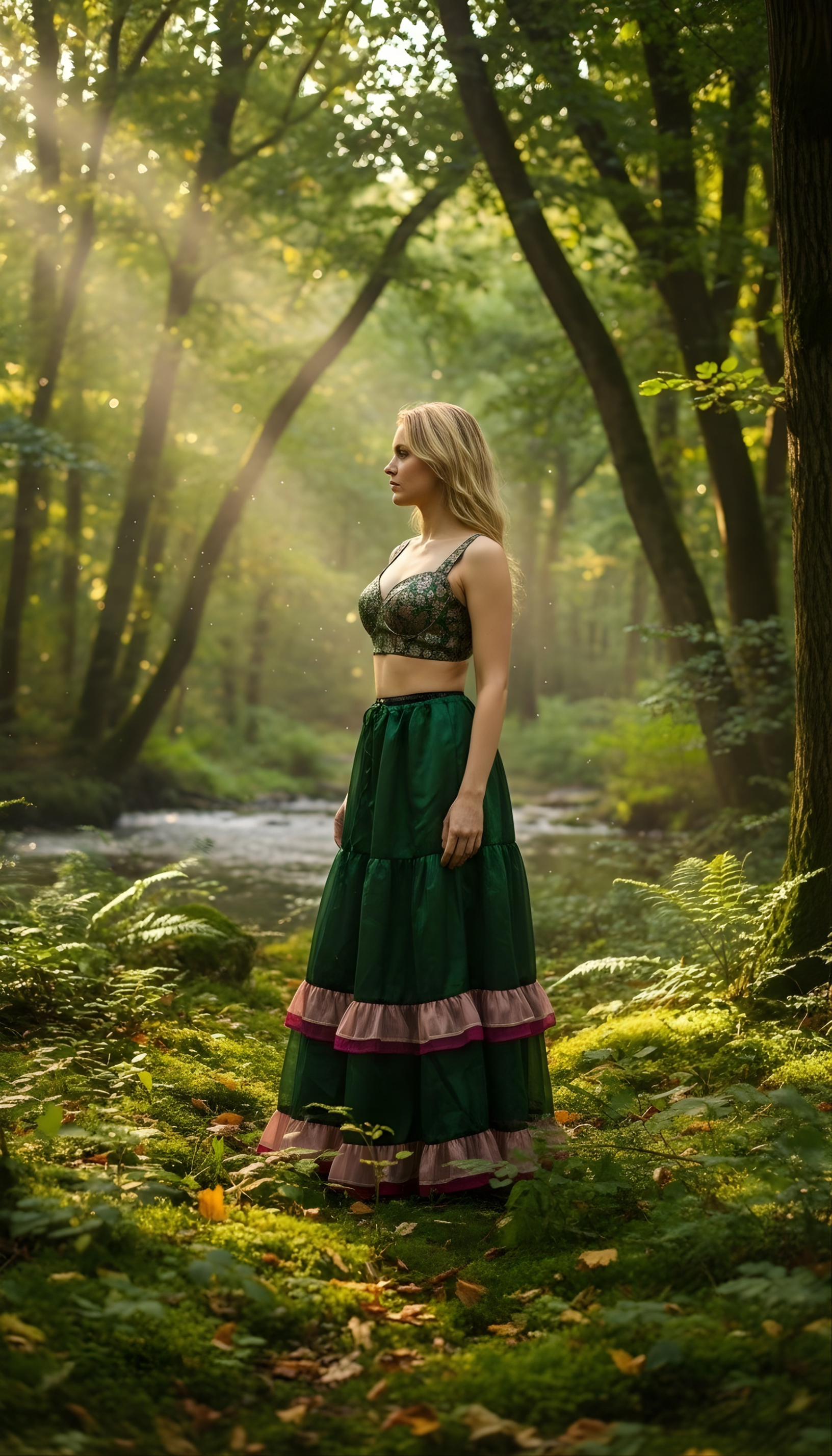 (image for) Heritage Ruffle Tier Skirt