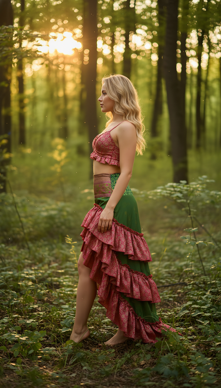 (image for) Heritage Cascade Ruffle Skirt