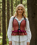 (image for) Heritage Peplum Lace-Up Bodice