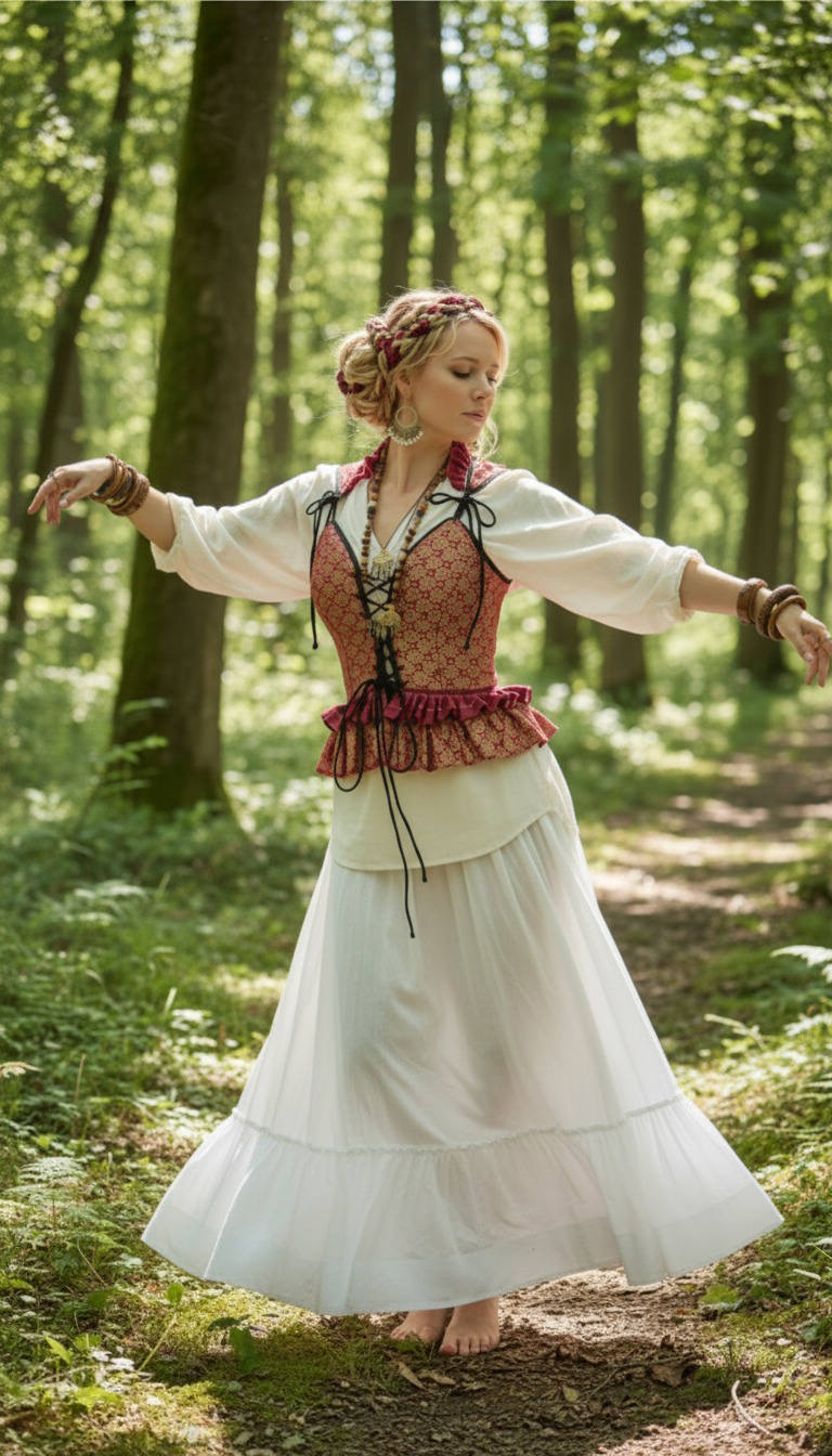 (image for) Heritage Peplum Lace-Up Bodice