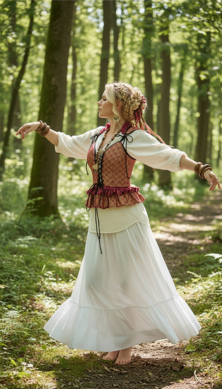 (image for) Heritage Peplum Lace-Up Bodice