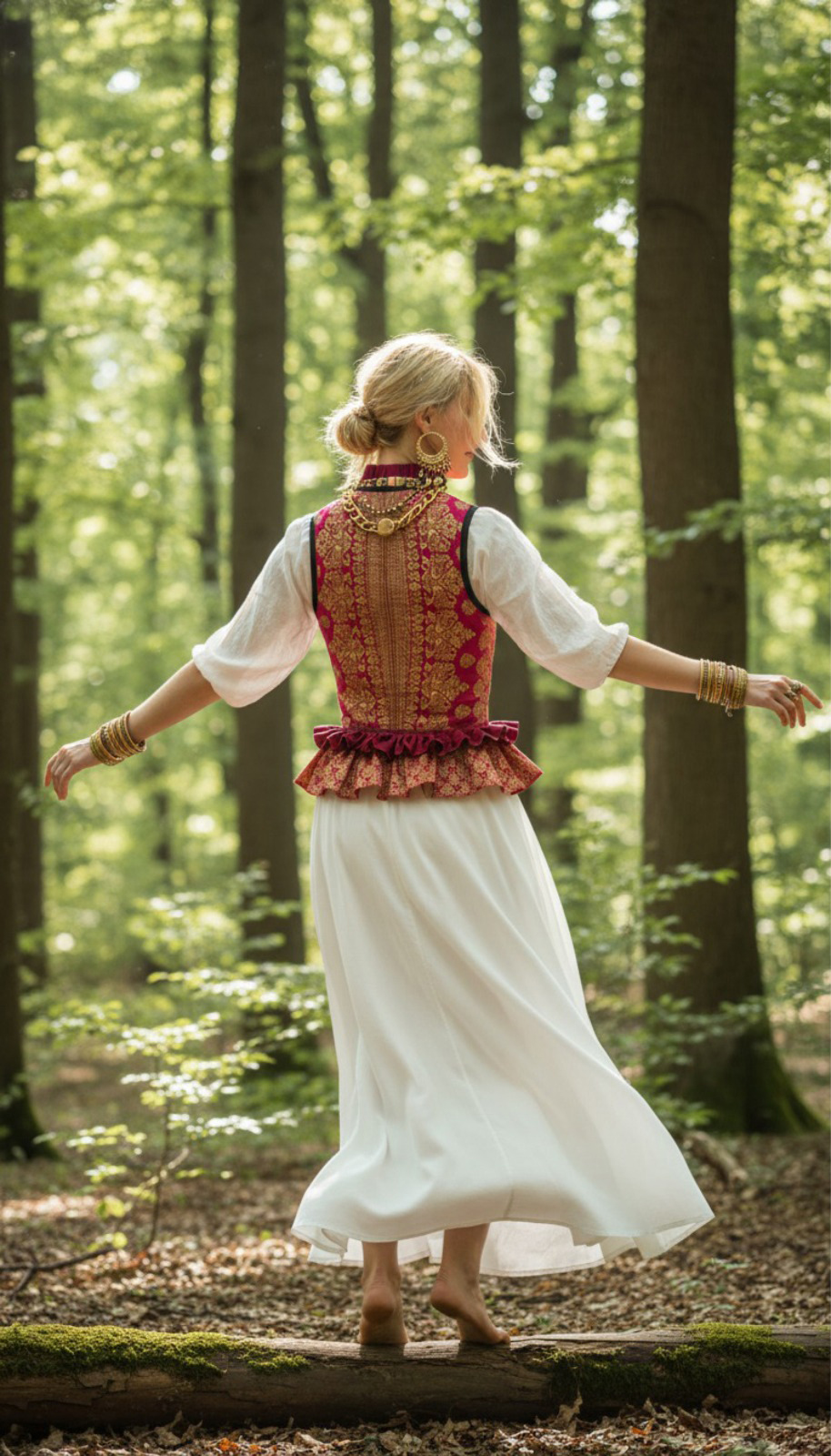 (image for) Heritage Peplum Lace-Up Bodice