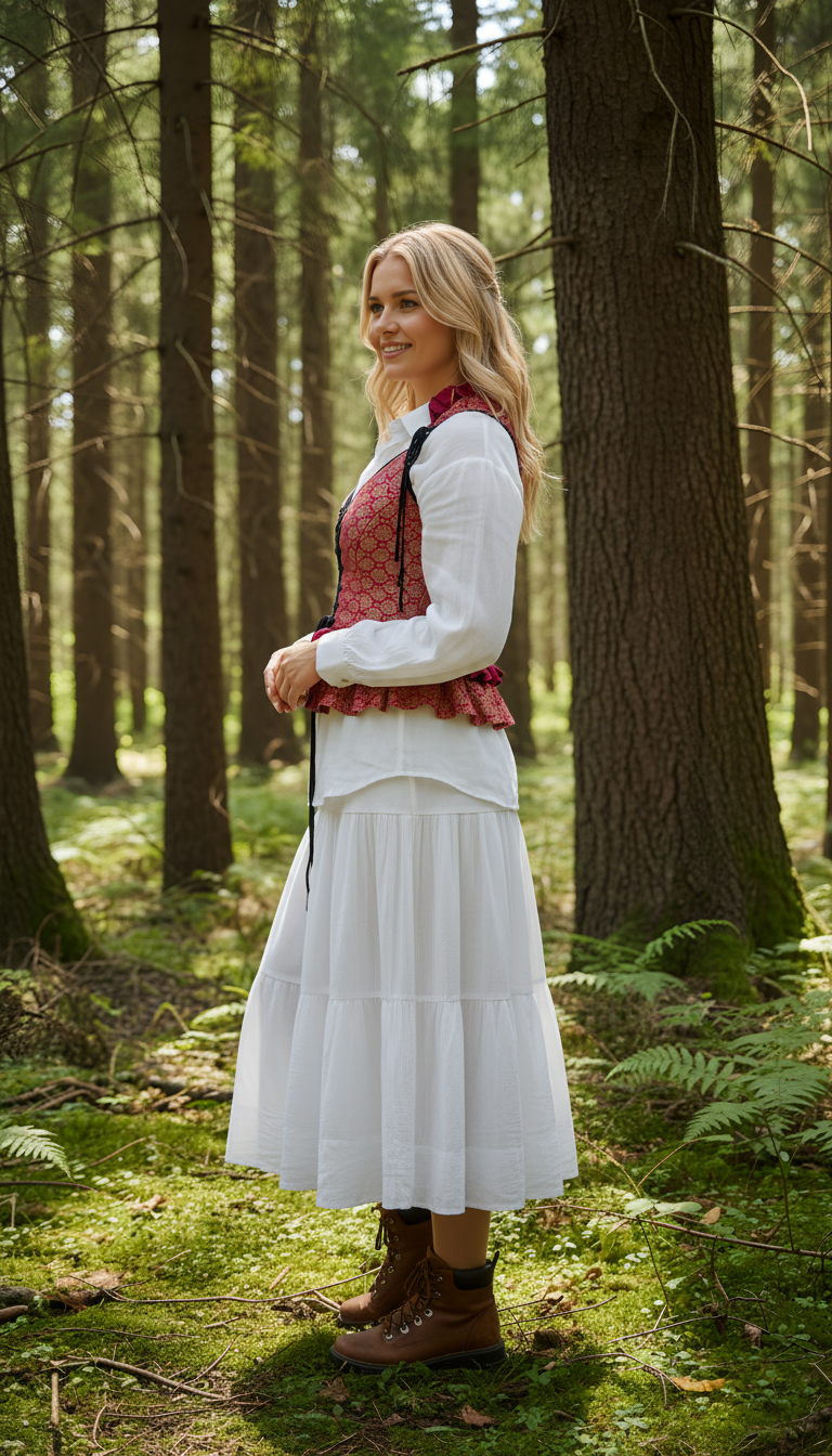 (image for) Heritage Peplum Lace-Up Bodice