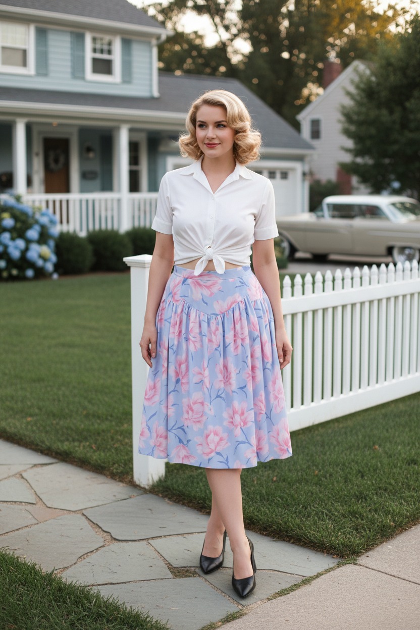 (image for) The Clarisse Garden Skirt