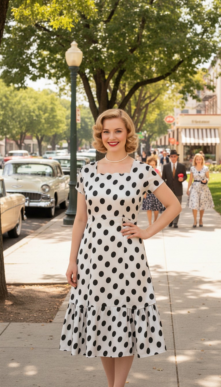 (image for) The Colette Ruffle-Hem Dress