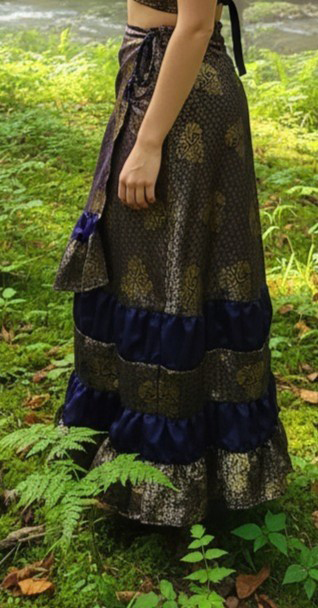 (image for) Heritage Tiered Wrap Skirt