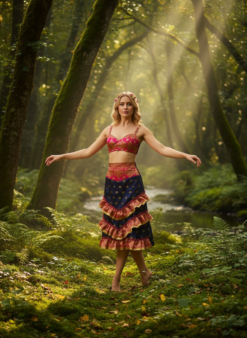 (image for) Heritage Tiered Ruffle Skirt