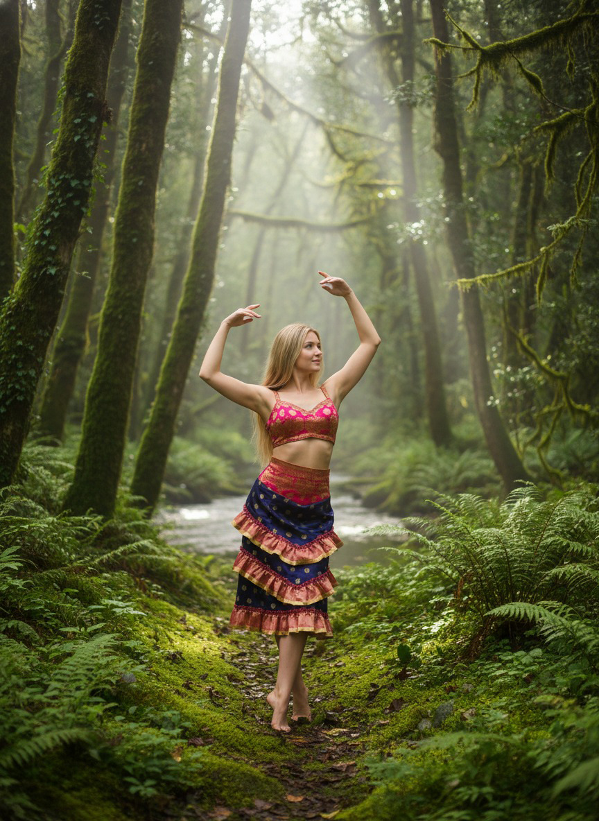(image for) Heritage Tiered Ruffle Skirt