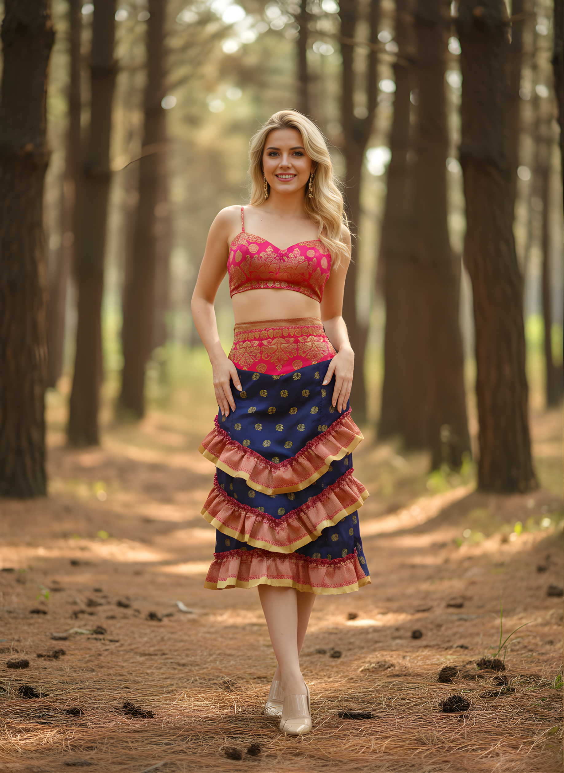 (image for) Heritage Tiered Ruffle Skirt