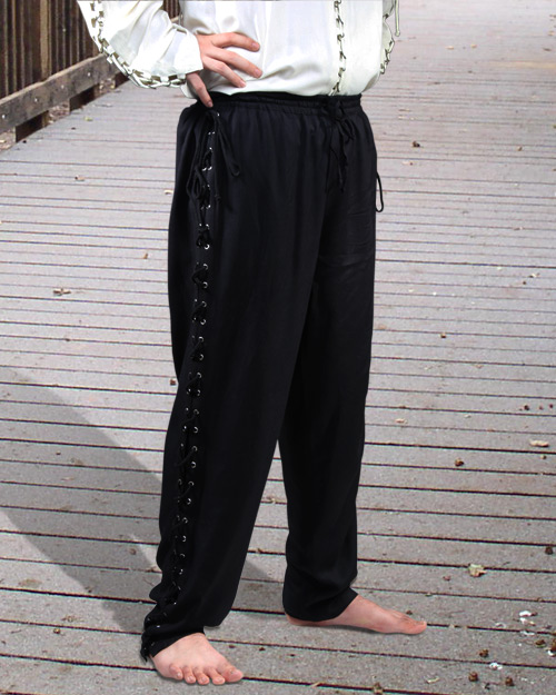 (image for) Lace-Up Pants