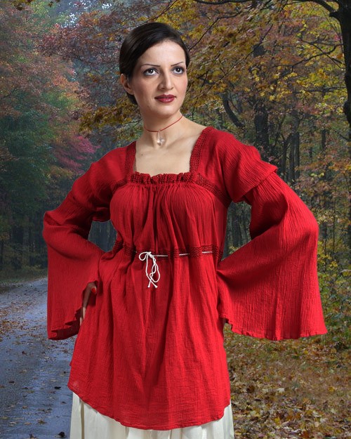 (image for) Cherry Crepe Blouse