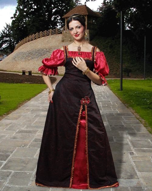Medieval Princess Dress - Click Image to Close