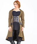 (image for) Steampunk Under-bust Vampire Trench Coat
