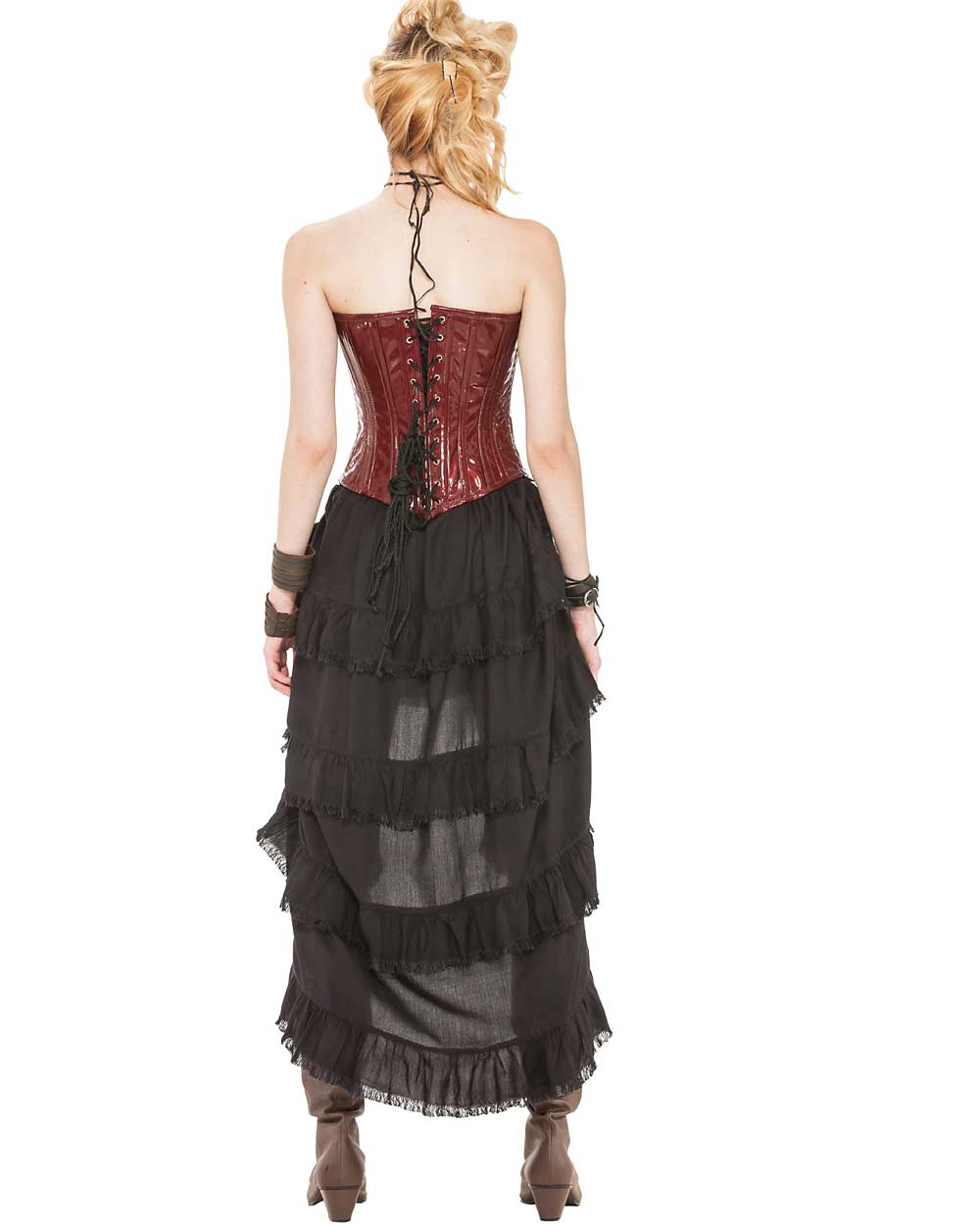 (image for) Steampunk Skirt with Shredded Raw Edges