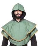 Medieval Huntsman Hood