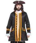 (image for) Admiral Norrington Coat – Black