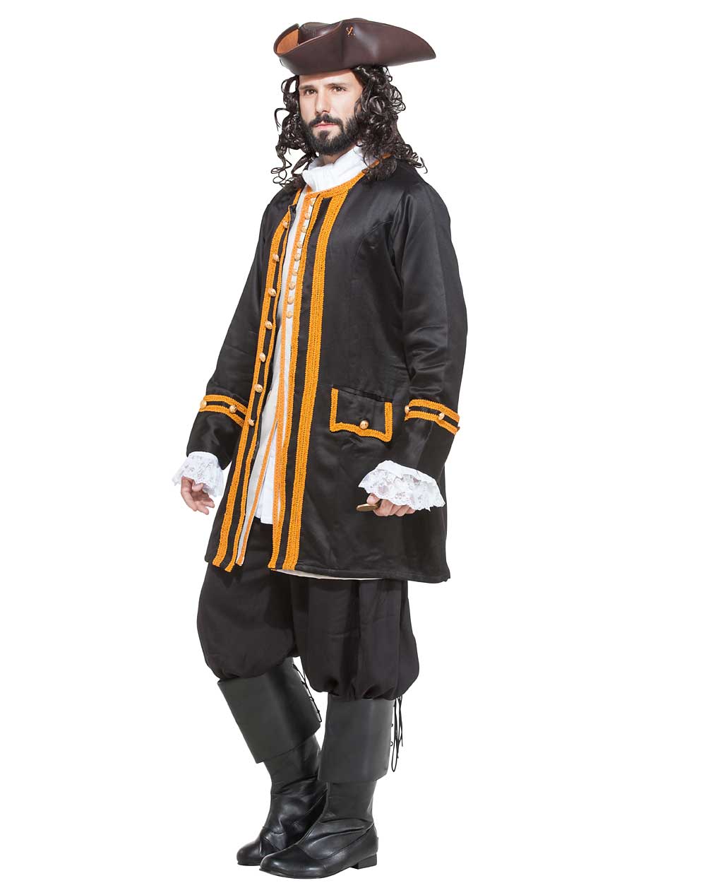 (image for) Admiral Norrington Coat – Black