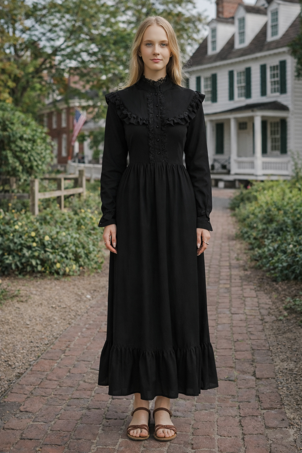 (image for) Pioneer Dresses for Women: Colonial 1800s Victorian Dress