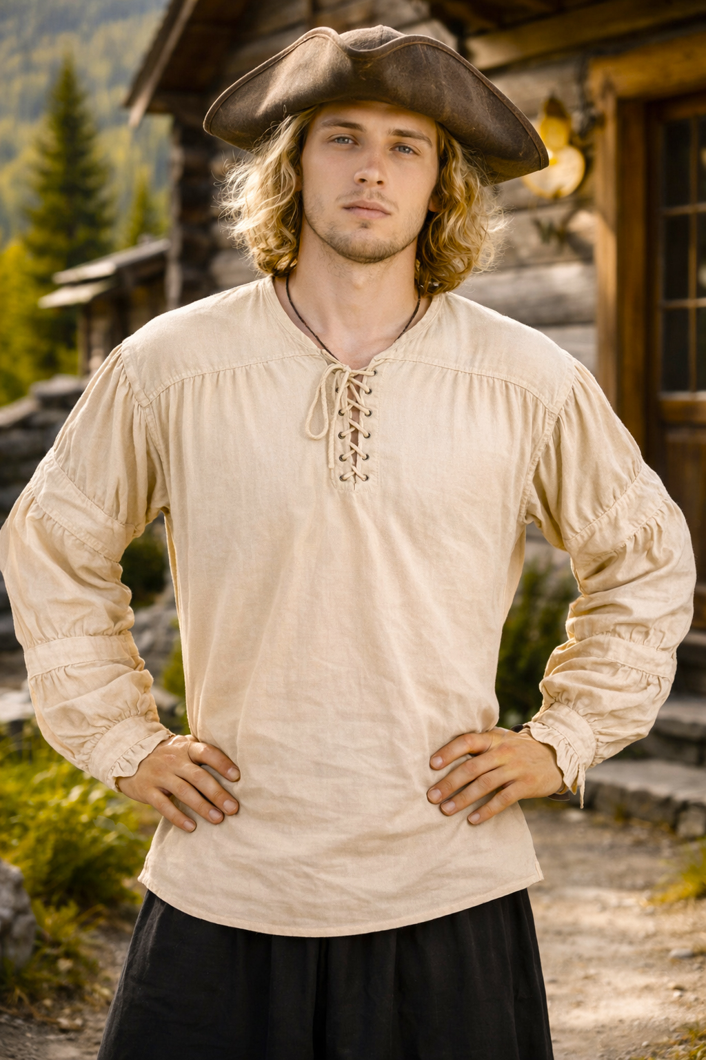 (image for) Seafarer Heritage Lace-Up Shirt