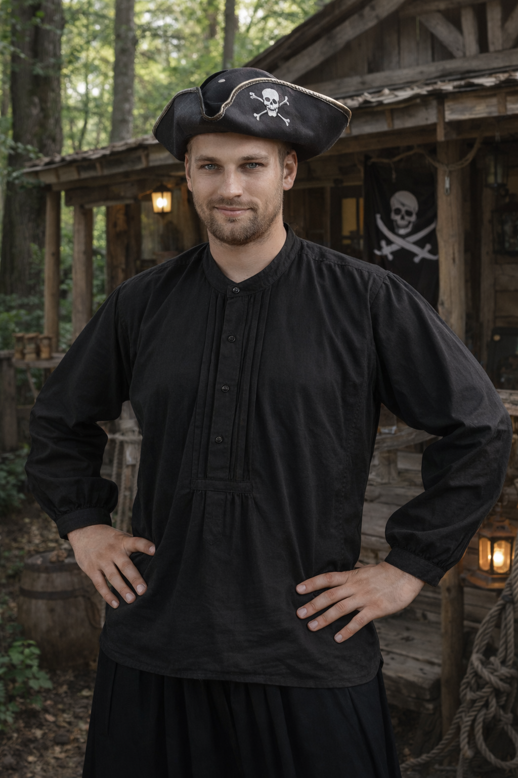 (image for) Blackwater Privateer Linen Shirt