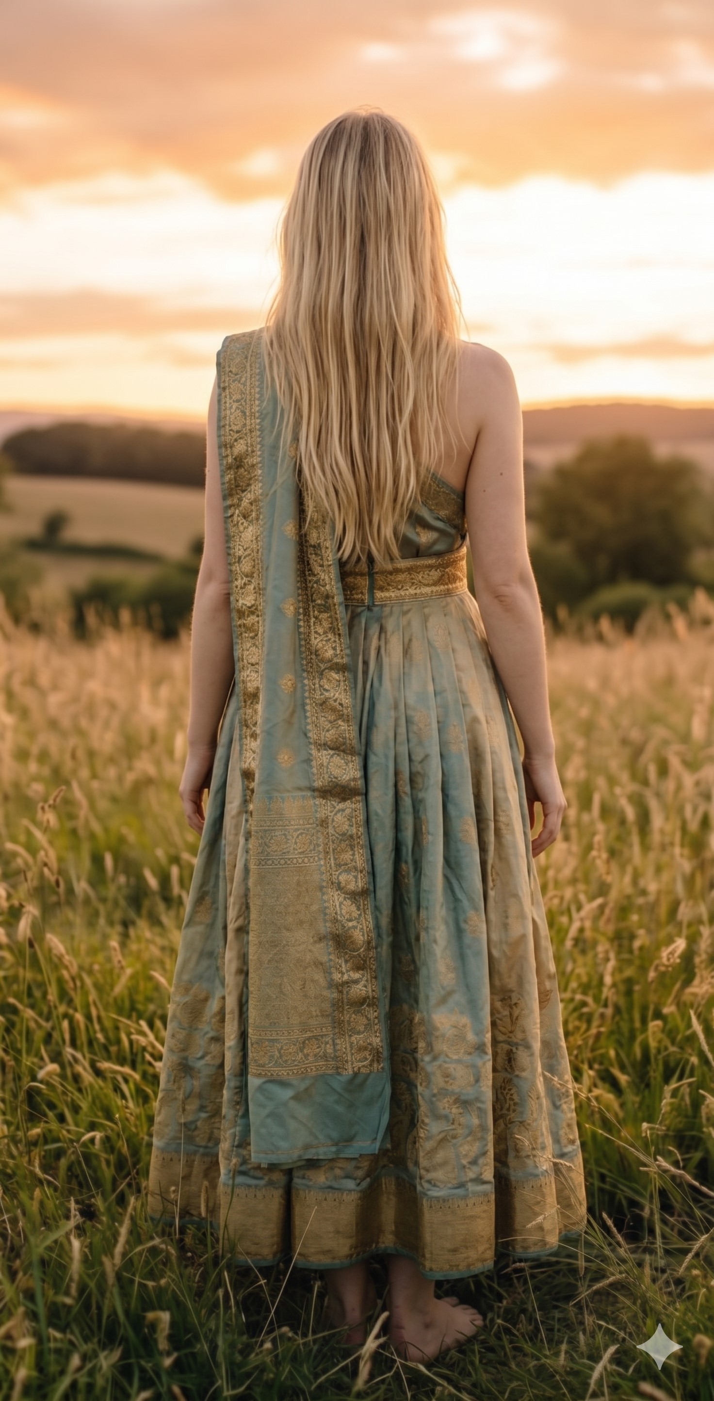 (image for) Heritage Reimagined One-Shoulder Gown