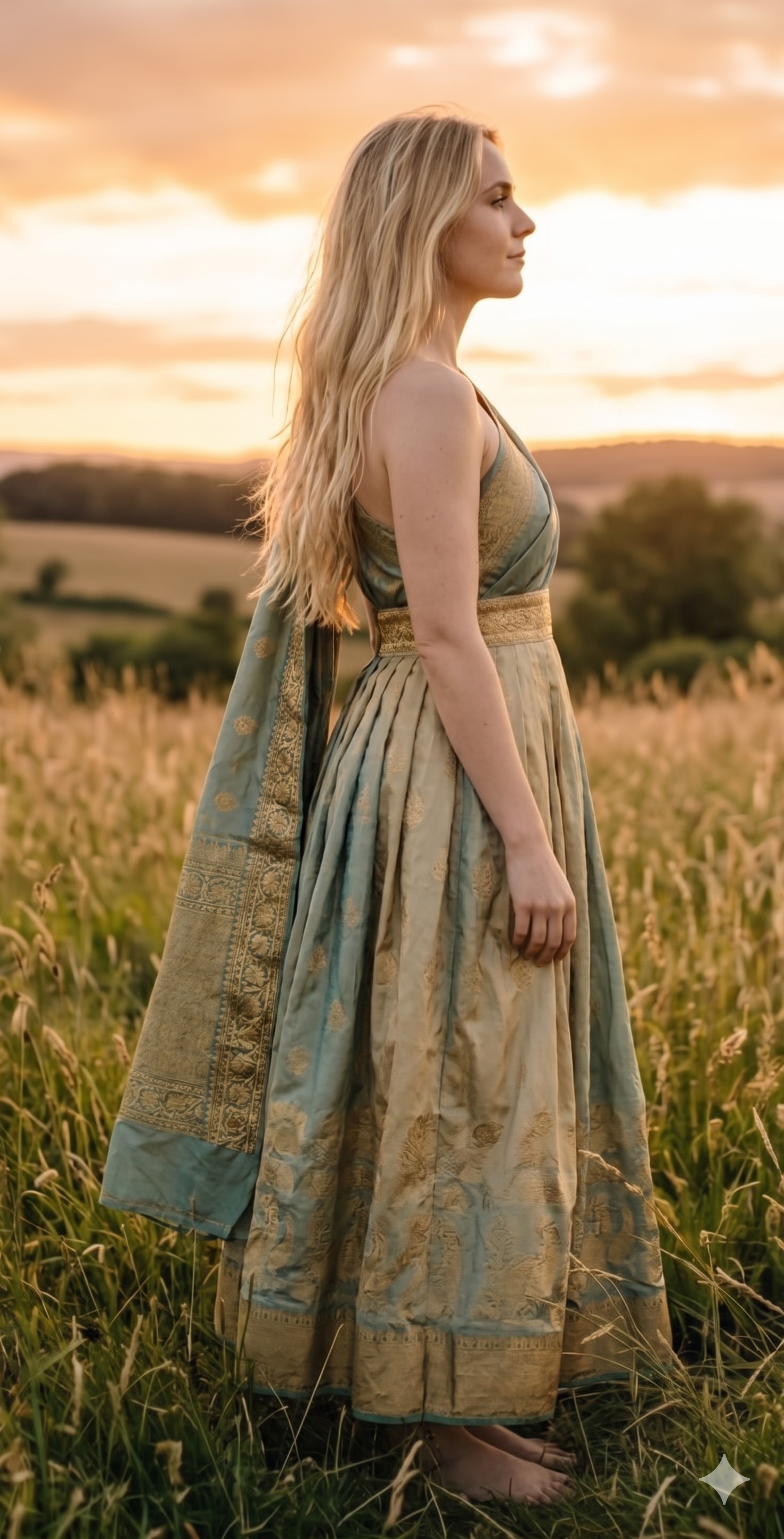 (image for) Heritage Reimagined One-Shoulder Gown