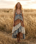 Samaya Heritage Tiered Maxi (image for) Samaya Heritage Tiered Maxi