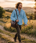 (image for) The Wanderer’s Lace-Up Tunic