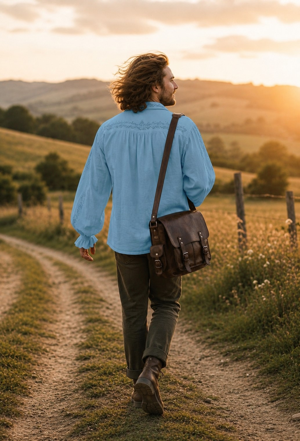 (image for) The Wanderer’s Lace-Up Tunic