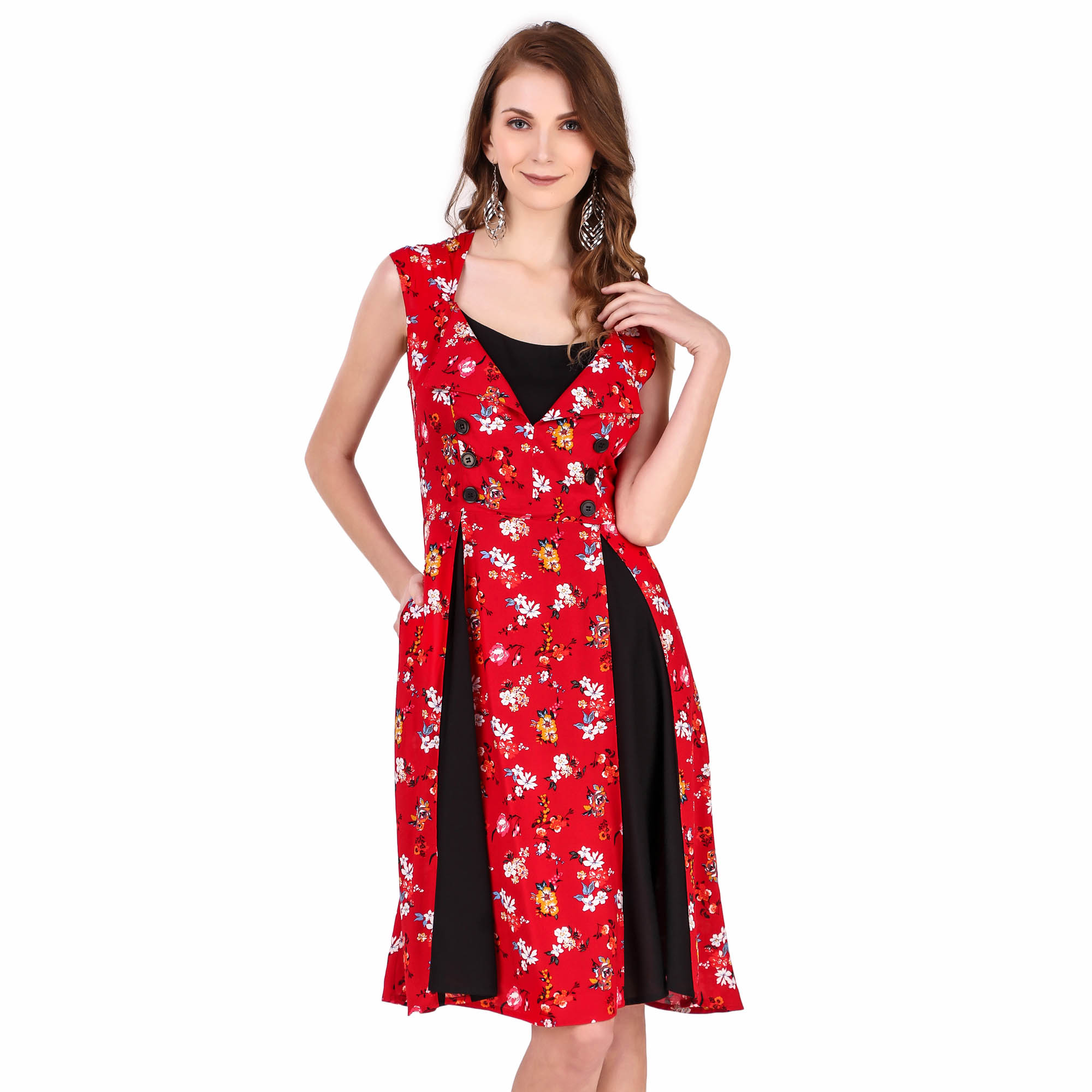 (image for) Women Retro Rockabilly Vintage Cocktail Party Swing 1950s Dress