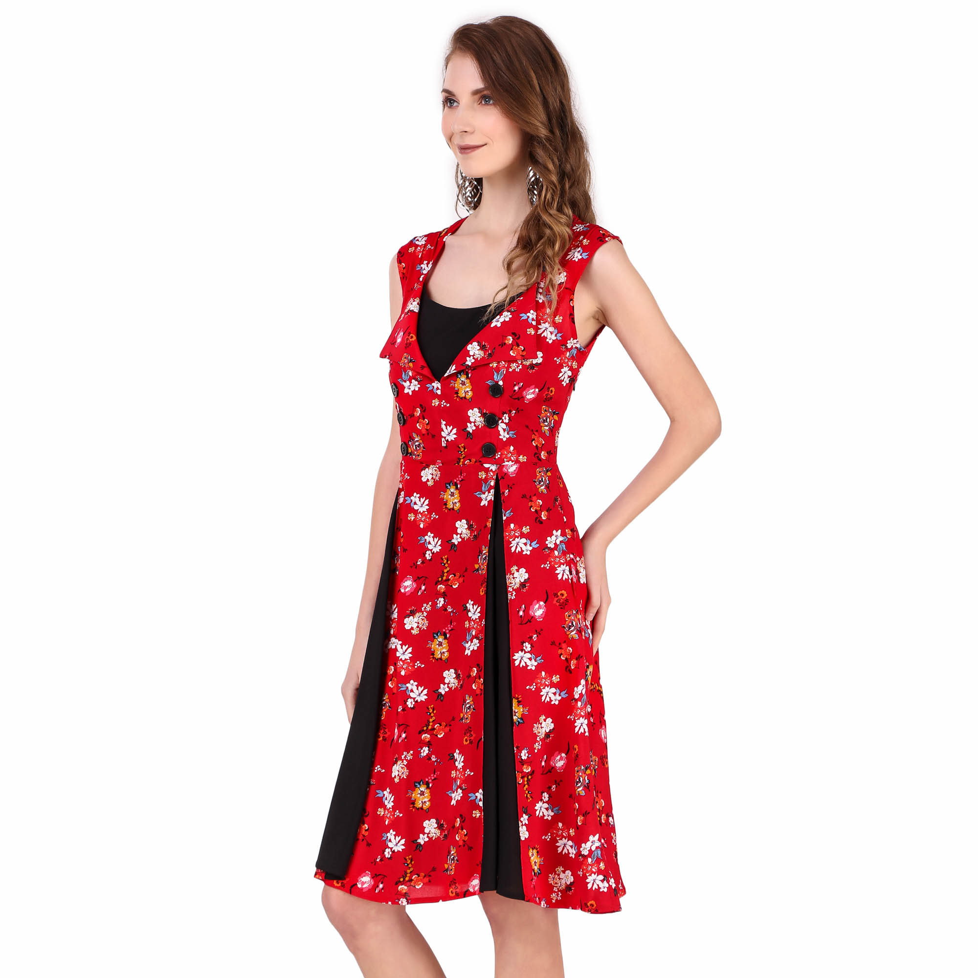 (image for) Women Retro Rockabilly Vintage Cocktail Party Swing 1950s Dress
