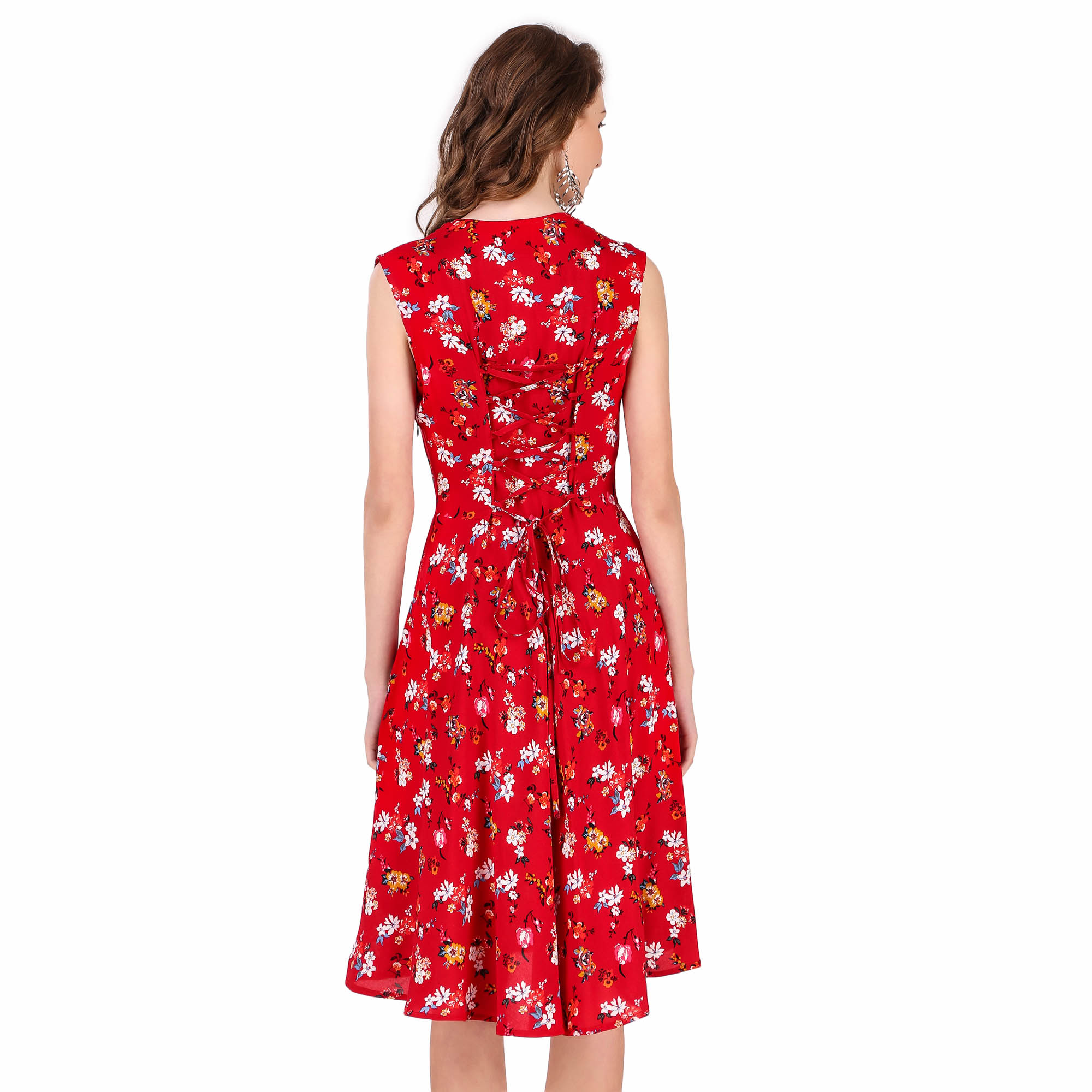 (image for) Women Retro Rockabilly Vintage Cocktail Party Swing 1950s Dress