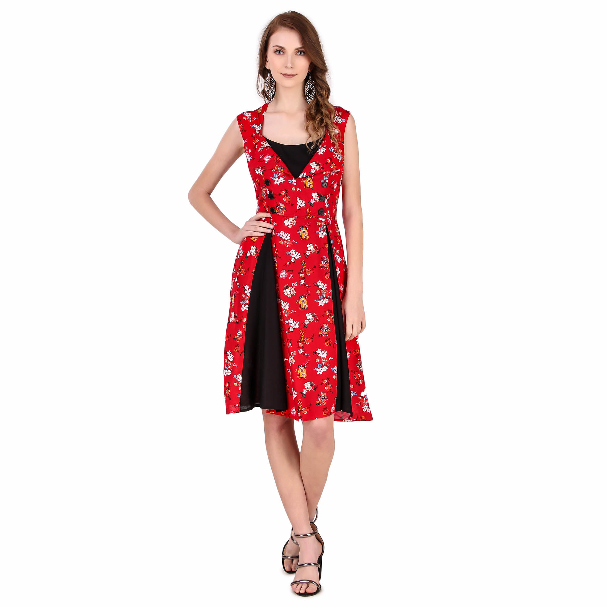 (image for) Women Retro Rockabilly Vintage Cocktail Party Swing 1950s Dress